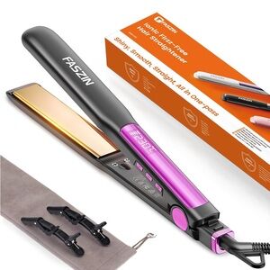 FAZIN / Black and Purple Hair Straightener